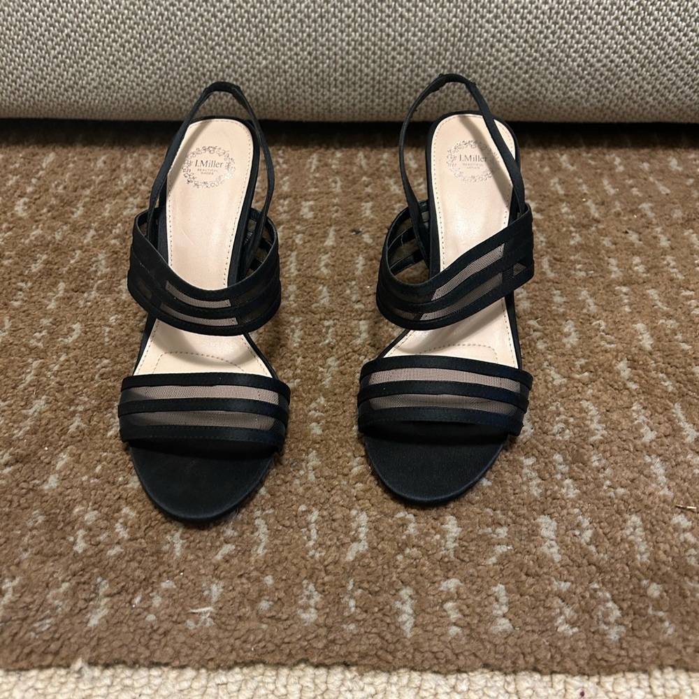 Cute strappy heeled sandals